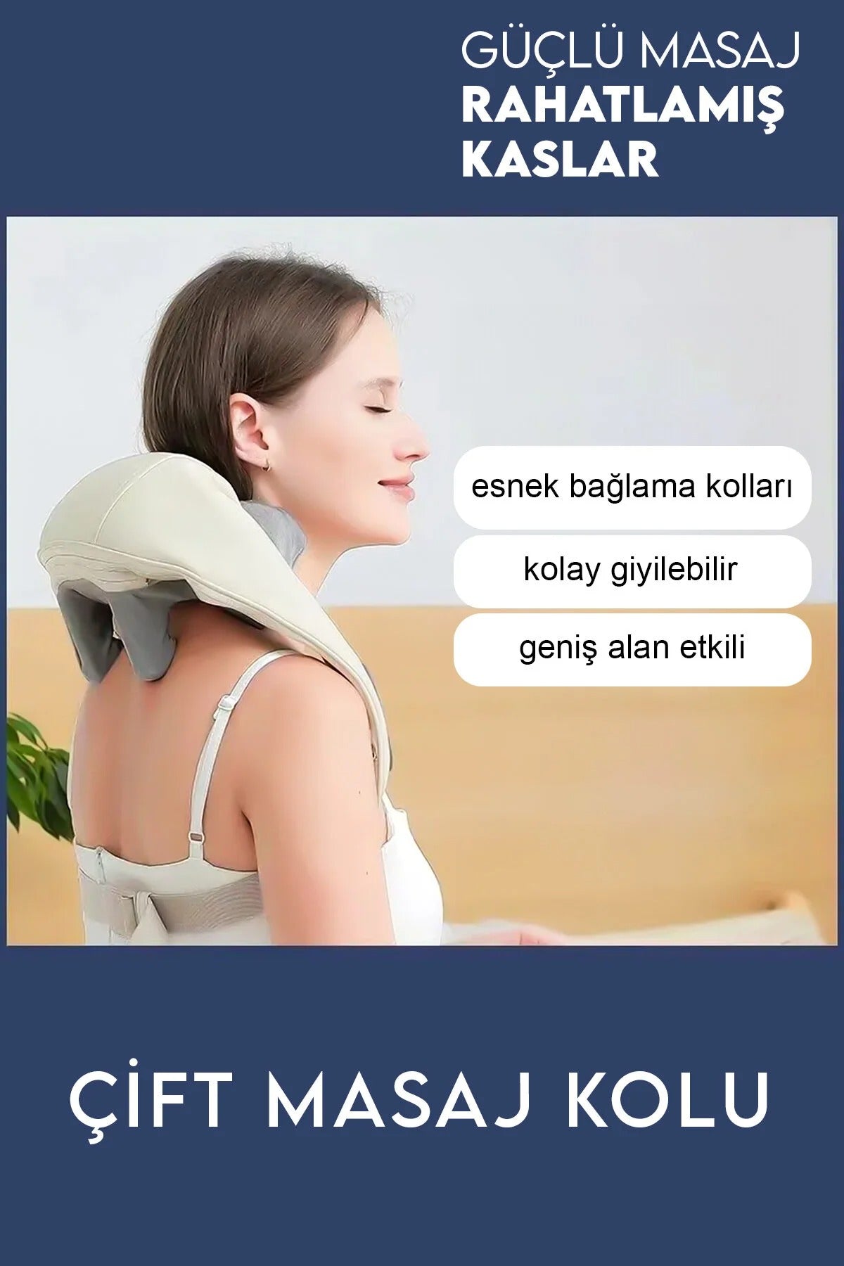 Isıtmalı Boyun ve Omuz Masaj Aleti