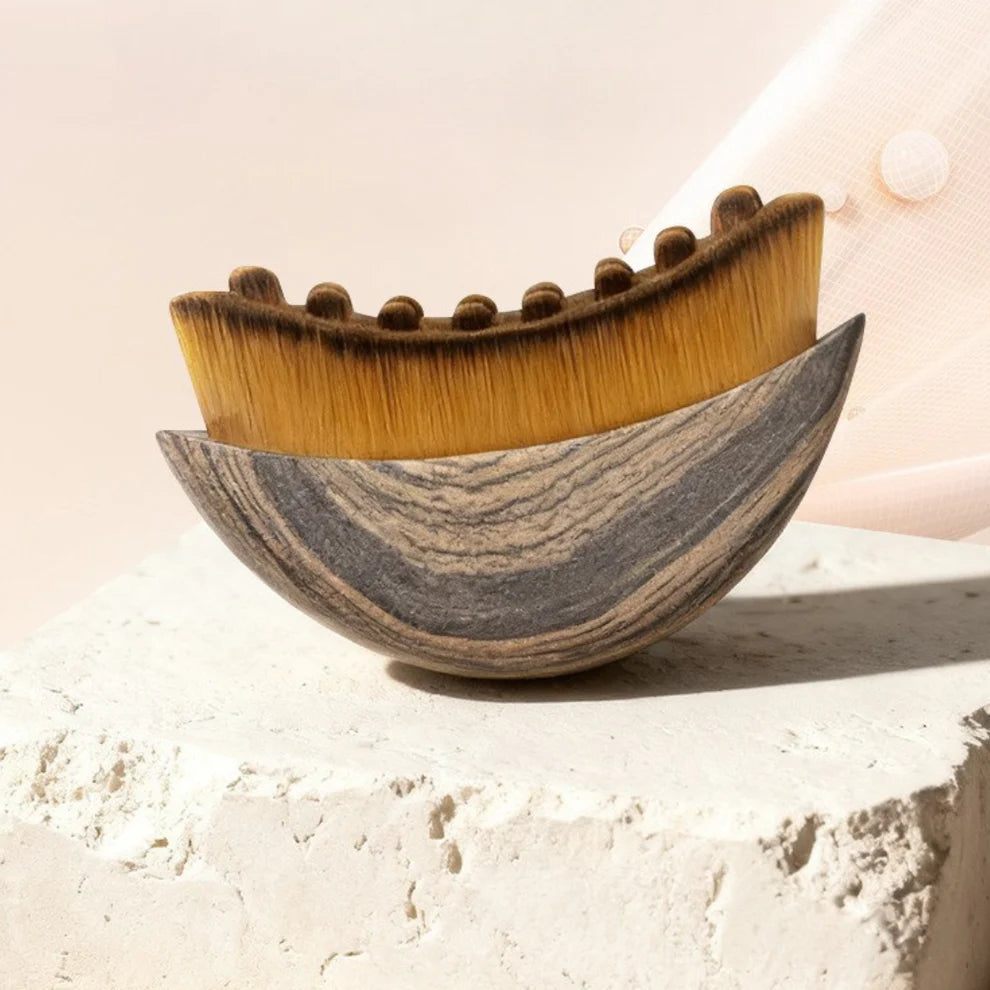 Lenfatik Yüz Kontür Masaj Fırçası