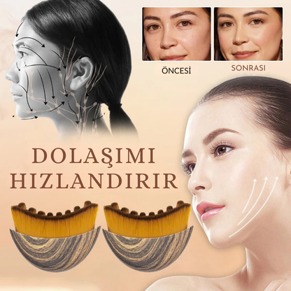 Lenfatik Yüz Kontür Masaj Fırçası