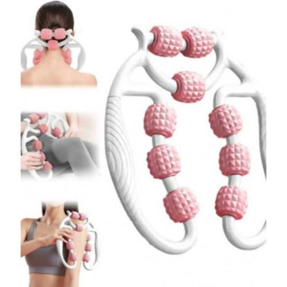 Selülit Giderici Masaj Aleti 9 Tekerlekli Lenf Drenaj Rulosu