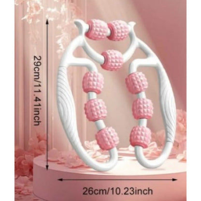 Selülit Giderici Masaj Aleti 9 Tekerlekli Lenf Drenaj Rulosu