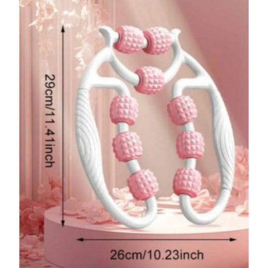 Selülit Giderici Masaj Aleti 9 Tekerlekli Lenf Drenaj Rulosu